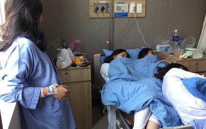 Tình nghĩa chị em có bền lâu: Đi thăm bạn ốm, 3 nữ sinh chiếm luôn giường bệnh nằm ngủ ngon lành