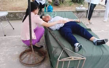 Bị đinh trên cột nhảy cao cắm vào đầu trong giờ thể dục, nam sinh nhập viện cấp cứu
