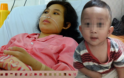 Thương tâm mẹ trẻ mới sinh bất ngờ suy tim, suy thận, mong có tiền thay huyết tương về với con trai đầu lòng