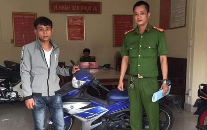 Thanh niên bất ngờ được công an gọi lên trả xe máy sau 2 năm bị mất trộm