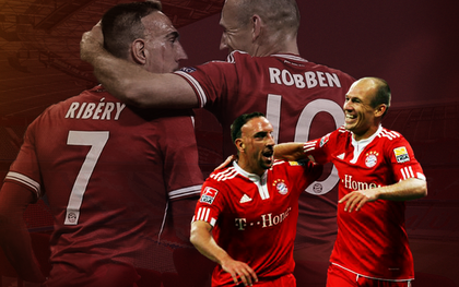 Robben - Ribery: Khi người ta sinh ra để dành cho nhau