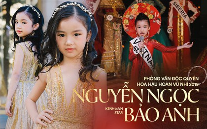 “Hoa hậu Hoàn vũ nhí 2019” Bảo Anh sau đăng quang: Cô Phạm Hương đã truyền cảm hứng để đi thi từ năm 3 tuổi