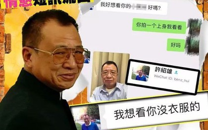 Diễn viên Hong Kong gạo cội 70 tuổi bị "bóc phốt" nhắn tin gạ tình lộ liễu, đòi chat sex với gái lạ