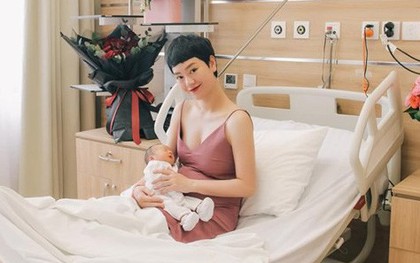 Trà My Idol vừa vượt cạn đã diện váy 2 dây rạng rỡ khoe dáng, hội chị em Vbiz hết lời tán dương