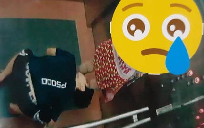 Chung cư ở Bình Định dán hình kẻ “biến thái” nhìn dưới váy cô gái trong thang máy để cảnh báo cư dân