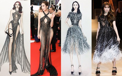 Khác biệt giữa bản thiết kế và đời thực: Ngọc Trinh “thất thế” đến 2 lần nhưng nhiều người đẹp lại siêu chuẩn