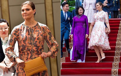 Có một Công chúa Hoàng gia rất thích diện đồ họa tiết, thậm chí trong chuyến thăm Việt Nam không ngày nào không mặc