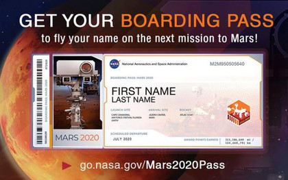 Nếu Trái Đất khó khăn quá có sao Hỏa chờ: NASA nhận gửi tên lên Hỏa Tinh, hơn 3 triệu người đã nhanh tay đăng kí