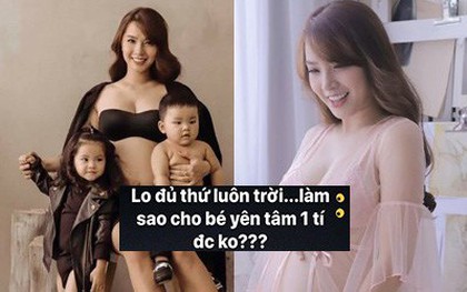 Hải Băng hồi hộp, bất an khi cận kề ngày sinh nở lần đầu hé lộ tên con trai sắp chào đời