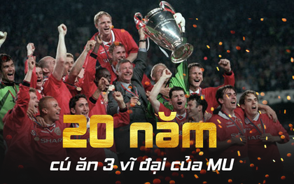 20 năm sau cú ăn 3 vĩ đại của MU: Sir Alex Ferguson, cuộc chiến với ông chủ keo kiệt và 2 lần xin từ chức