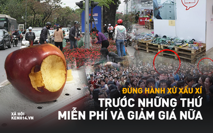 Khi người ta phũ phàng đáp lại lời tạm biệt của Auchan như cách "mót hoa" và "hôi bia" trên đường phố