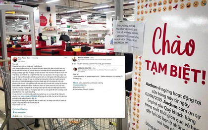 Auchan nhận ngàn lời khen khi các sếp lớn trực tiếp đăng tin tìm việc mới cho nhân viên: "Chúng tôi tin vào sự kết thúc tốt đẹp và nhân văn"