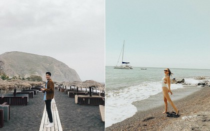 Đến Santorini - Hy Lạp mà không check-in tại bãi biển cát đen này thì xem như phí cả chuyến đi