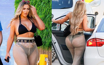 Thảm họa thẩm mỹ nước Anh lột xác thành "phiên bản lỗi của Kim Kardashian", khoe vòng 3 khủng đến mức méo mó