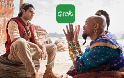 Chịu hết nổi level "đu trend" của Grab: Update ứng dụng hát nhép nhạc phim Aladdin siêu lầy