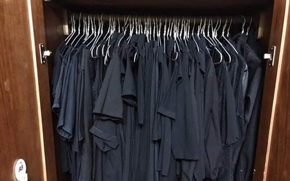Trên đời luôn tồn tại 1 kiểu người tủ quần áo chỉ có duy nhất một màu đen bất kể kiểu dáng