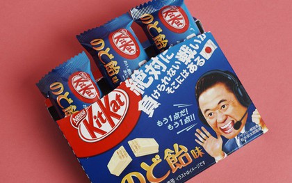Hết nói với sự cuồng Kit Kat của người Nhật: chữa viêm họng bằng... Kit Kat