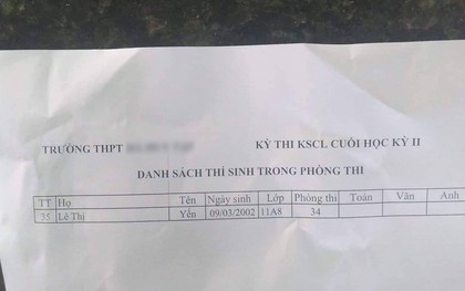 Nỗi khổ của những đứa tên vần Y vần X: Đi thi một mình một phòng, giám thị nhiều hơn thí sinh