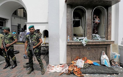 Toàn bộ nghi phạm vụ đánh bom tại Sri Lanka đã bị bắt giữ hoặc chết
