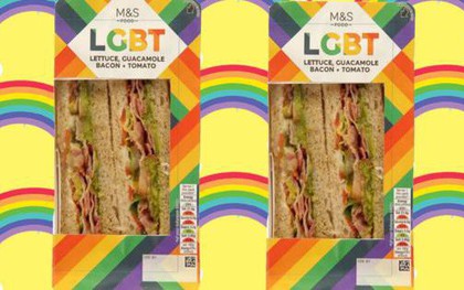 Marks & Spencer bị chỉ trích khi ra mắt loại sandwich cầu vồng dành riêng cho LGBT