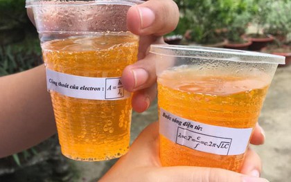 Trường người ta trong truyền thuyết: Thầy cô tự tay pha vitamin, đính kèm sticker công thức đáng yêu cho học sinh uống mùa thi