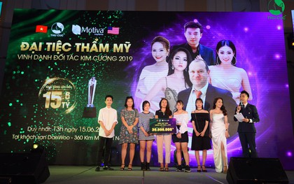 Hơn 1000 khách hàng tham dự Đại tiệc thẩm mỹ vinh danh đối tác kim cương 2019