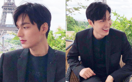 Khoe ảnh đẹp trai và sang chảnh ở Paris, nhưng Lee Min Ho sao lại lộ sống mũi cao vều như mỏ vịt thế này?