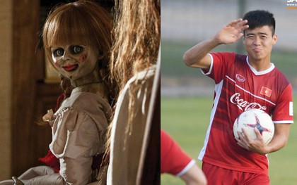 Duy Mạnh khoe "búp bê ma ám Annabelle" ở cửa hàng bạn gái, Văn Toàn tạm biệt tiền đạo thần tượng người Tây Ban Nha