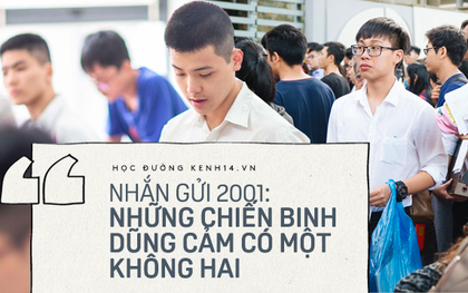 Gửi 2001 sắp bước vào kì thi THPT Quốc gia trong mùa hè nóng nhất lịch sử: Mồ hôi đã rơi trên trang sách nên đừng để nước mắt rơi trên bài thi