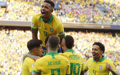 Dội mưa bàn thắng vào lưới Peru, Brazil thẳng tiến vào tứ kết Copa America 2019