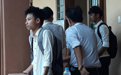 Nam sinh nén nỗi đau mất cha tham dự kỳ thi THPT Quốc gia 2019