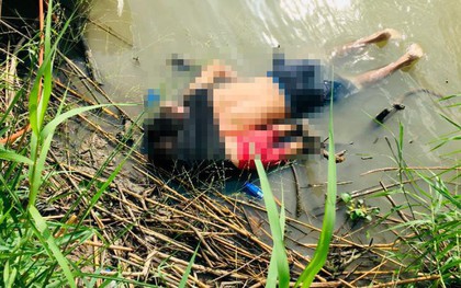 Bức ảnh cha con người di cư chết đuối ở biên giới Mỹ - Mexico gây sốc