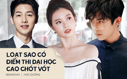 Loạt sao có điểm thi Đại học cao chót vót: Người giỏi nhất Vbiz khá bất ngờ, còn tại Kbiz và Cbiz càng lắm scandal càng học giỏi!