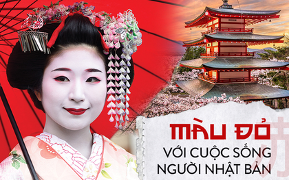 Lý do geisha Nhật Bản luôn bôi son đỏ, quốc kỳ cũng vẽ mặt trời đỏ hay văn hóa "cuồng" màu rực rỡ của xứ Phù Tang