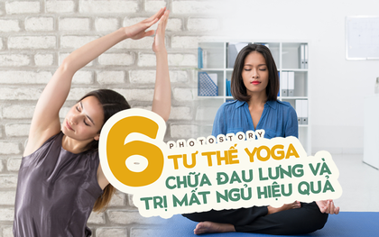 Không còn lo đau lưng và mất ngủ với những tư thế yoga đơn giản này