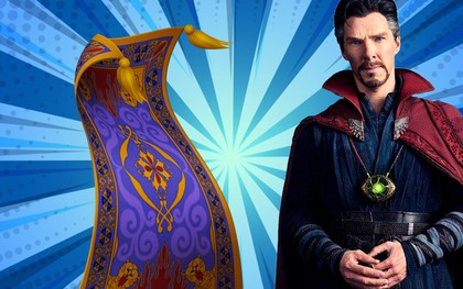 Bất ngờ chưa, Thảm Thần của Aladdin lại giống Áo Choàng của Dr. Strange đến kì lạ