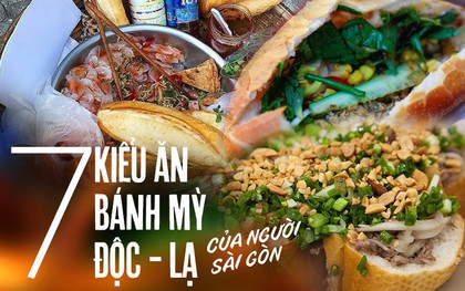 Ăn sáng ở Sài Gòn mà chán bánh mì patê, đã có ngay 7 loại bánh mì "tréo ngoe" khác tới cứu đói cho bạn