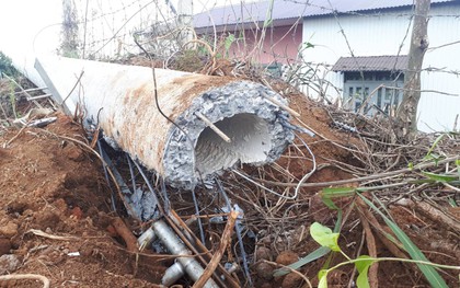 Lâm Đồng: Một công nhân bị trụ điện gãy đè trúng, tử vong trên đường đi cấp cứu