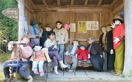 Ghé thăm ngôi làng bù nhìn siêu kỳ lạ ở Nhật Bản, nơi búp bê còn đông hơn con người gấp chục lần