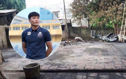 Thanh Hóa: Nhà sàn của bà nội thủ môn Bùi Tiến Dũng bị thiêu rụi lúc rạng sáng, thiệt hại hơn 200 triệu đồng