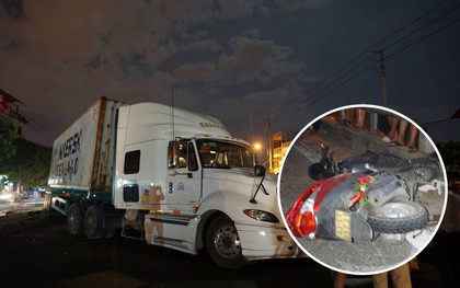 Đà Nẵng: Container mất lái tông cả gia đình đi ăn cưới về, bé trai 4 tuổi tử vong thương tâm