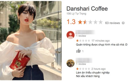 Quán cafe phàn nàn sau lưng, dựng chuyện Khánh Linh thay đồ để chụp ảnh bị dân mạng đánh giá 1 sao, kêu gọi tẩy chay