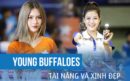 Ngẩn ngơ trước nhan sắc và thần thái đỉnh cao của những cô gái Young Buffaloes trong trận đấu sôi động của VBA 2019