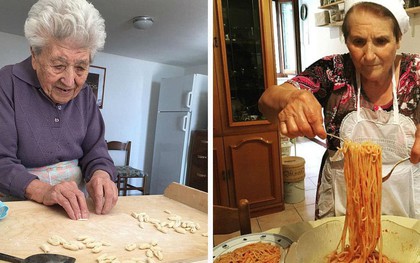 Pasta Grannies: Những người bà làm mì Ý tóc bạc phơ sở hữu kênh Youtube trăm nghìn theo dõi