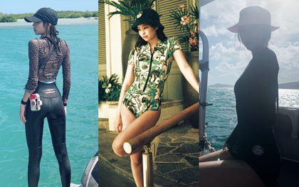 Có ai được như BLACKPINK, diện đồ bơi kín đáo đến lạ nhưng vẫn khoe trọn body quá hot và đặc biệt là Lisa