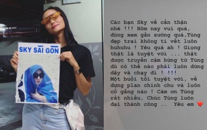 H'Hen Niê quả không hổ danh fangirl chính hiệu, đi Sky Tour về sung sướng vì được xem gần, khen Sơn Tùng M-TP tới tấp