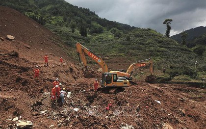 51 người chết, mất tích do sạt lở đất đá tại Trung Quốc