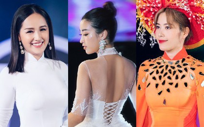 Mai Phương Thúy lạ lẫm với tóc ngắn, Mỹ Linh khoe khéo vai trần đọ sắc cùng dàn thí sinh Miss World Việt 2019
