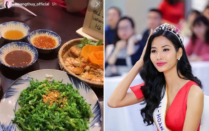 Quán ăn "favorite" của Hoàng Thuỳ ở Nha Trang có gì đặc sắc mà lại thu hút nàng hậu này đến vậy?