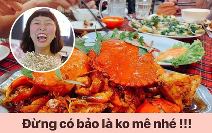 Hoá ra Trang Hý cũng mê mệt món cua đang gây sốt này: "Đừng có bảo là không mê nhé!"